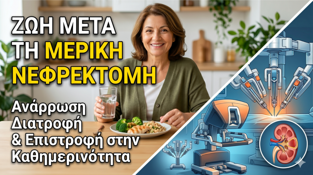 Ζωή Μετά τη Μερική Νεφρεκτομή: Ανάρρωση, Διατροφή και Επιστροφή στην Καθημερινότητα
